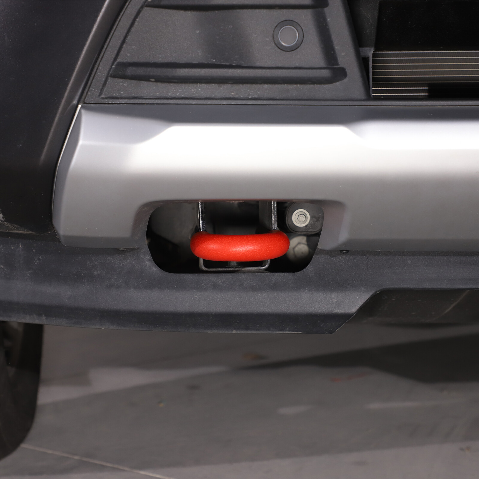 2PCS Rubber Red U-Ring Tow Hook Cover For Ford Ranger 2023+ US