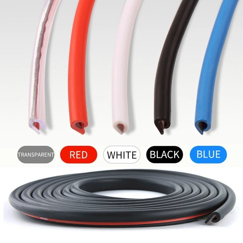 2M/5M/10M Car Door Protector Anti-Collision Rubber Edge Protection