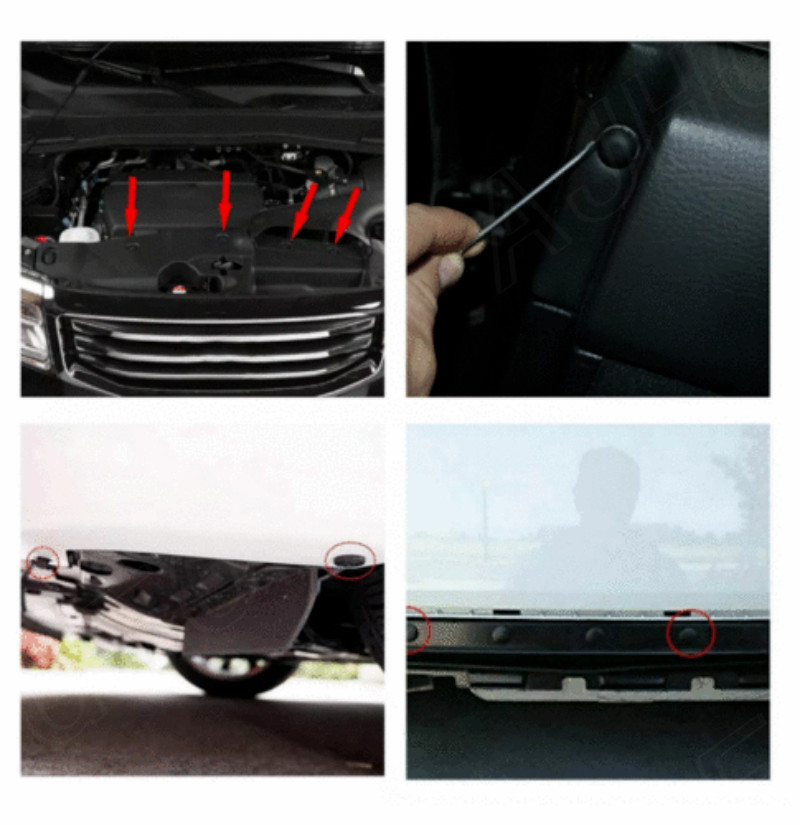 Retainer Bumper Parts Body Rivet Clip Trim Molding Push Pin Car Kit Assortments