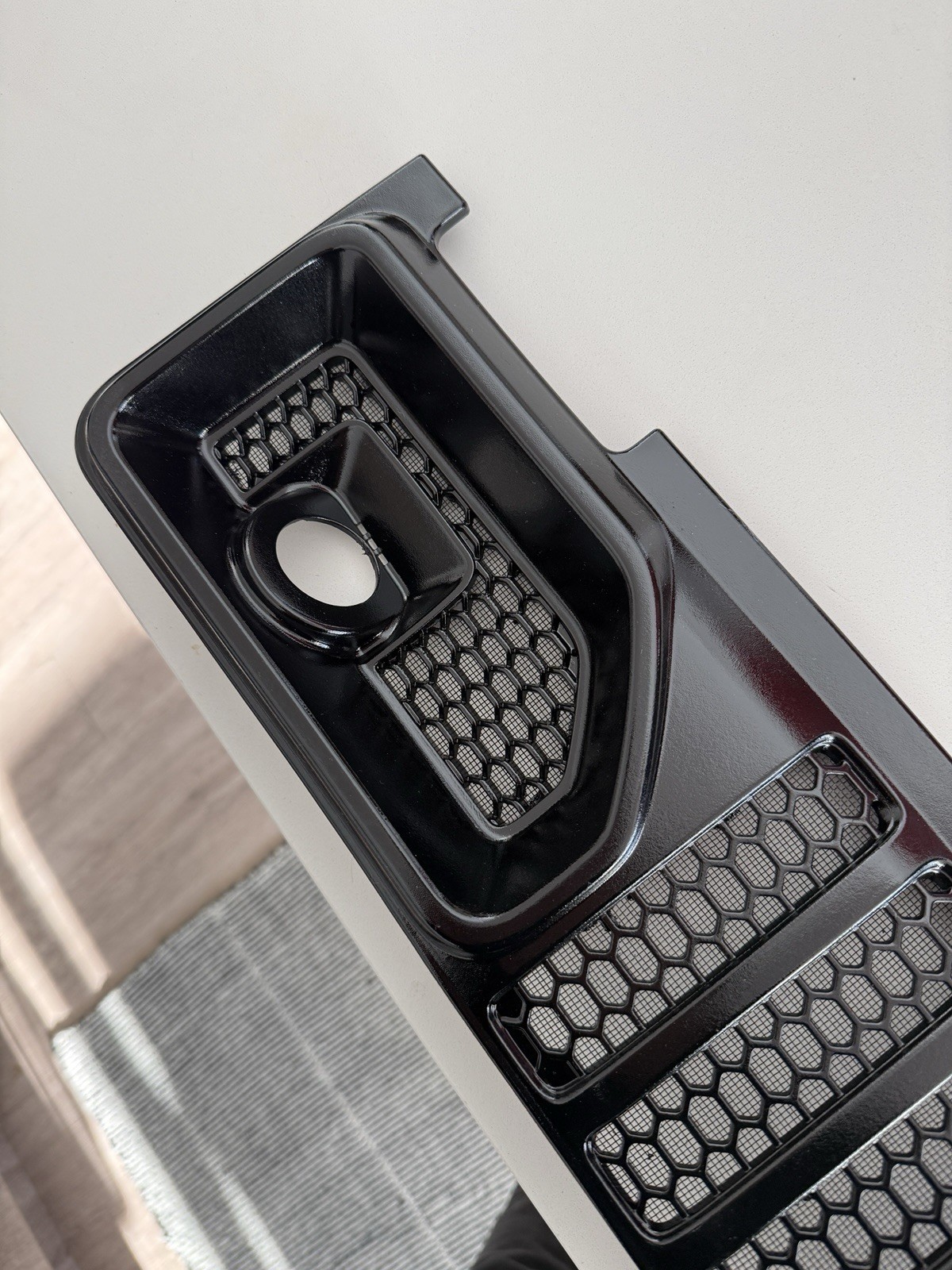 Mopar Cowl Panel for Jeep Wrangler JL BLACK (PX8) OEM Color Matched *needs buff*