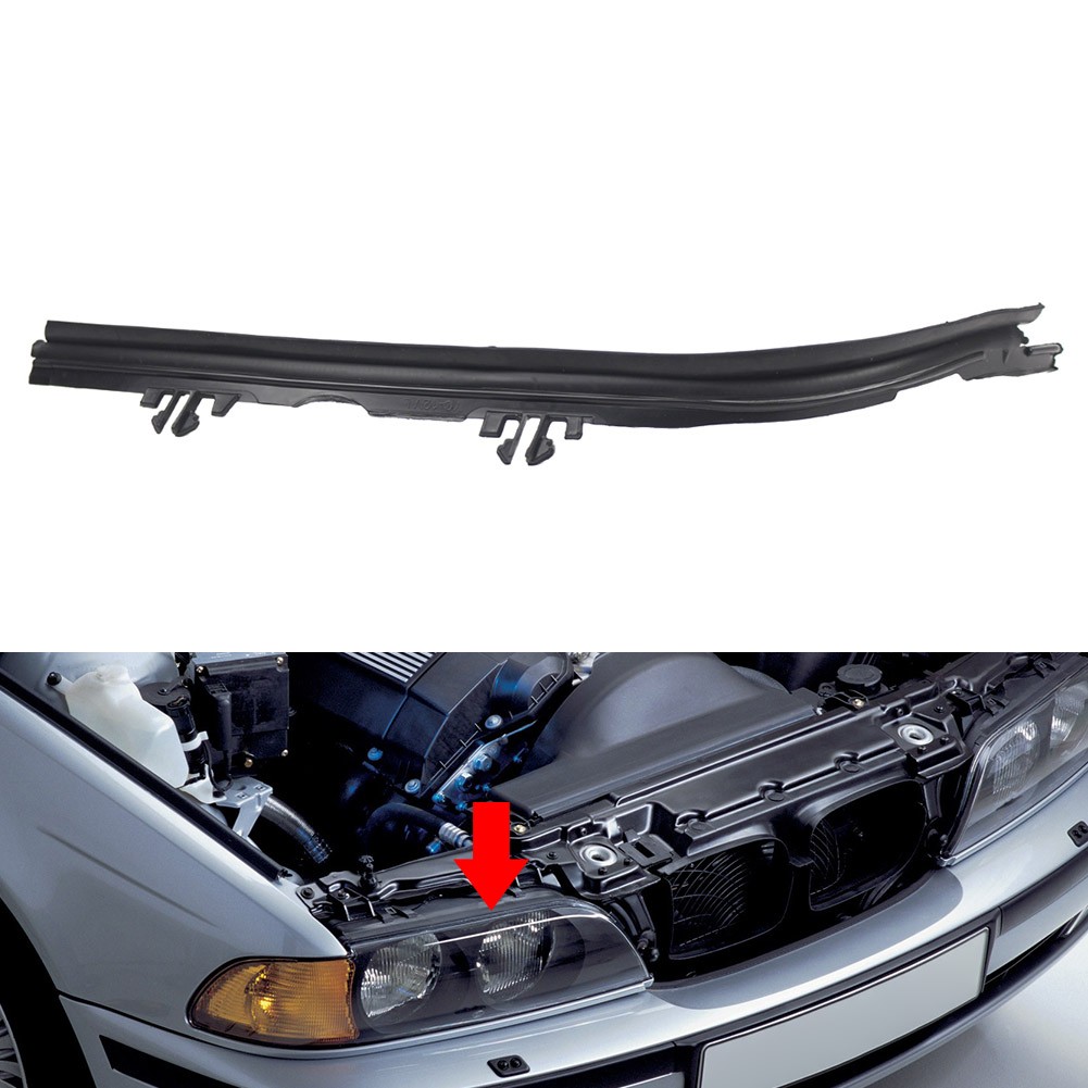 Front Upper Headlight Gasket Seal For BMW 5 Series E39 1995-2000 95