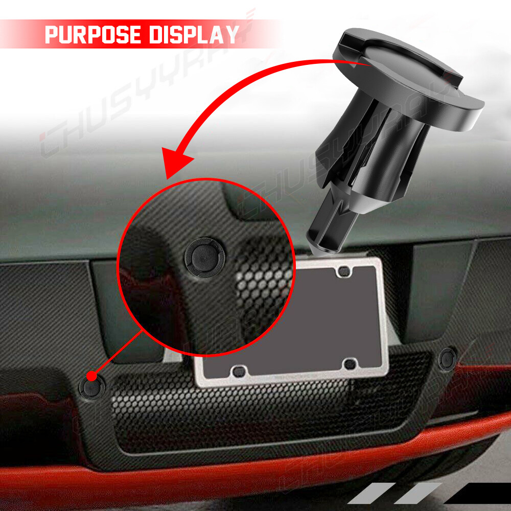 100x Bumper Fender Clip Retainer 10mm Hole For Subaru BRZ Ascent Outback WRX STI