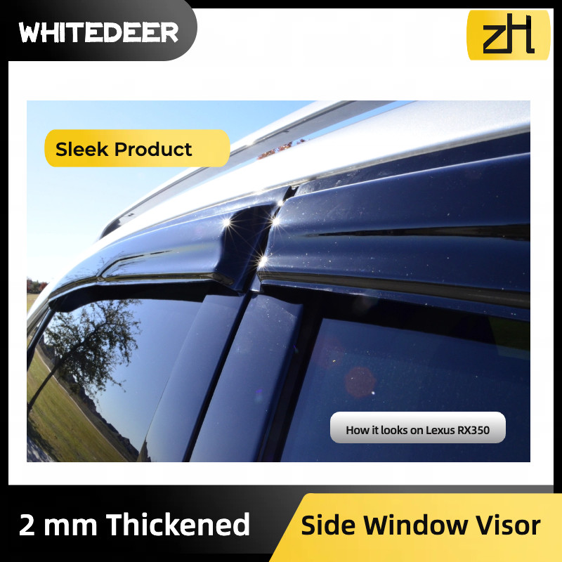 Fits Honda CR-V 1997-2001 Side Window Visor Sun Rain Deflector Guard
