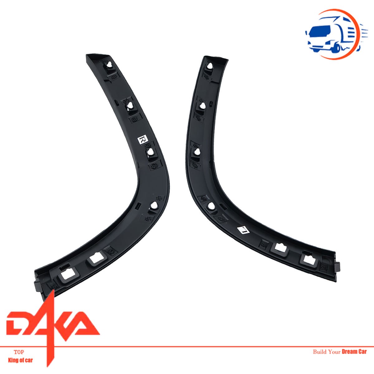 For 2017-2023 GMC Acadia Rear Fender Trim Molding Driver Passenger Side