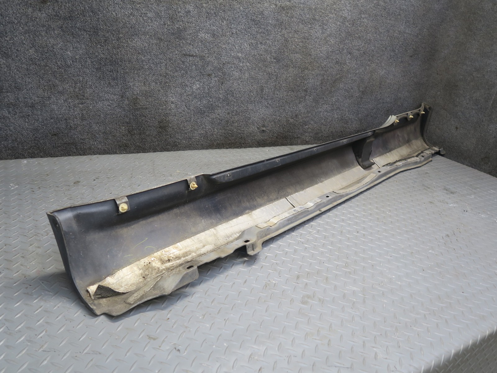 02-05 LEXUS Z40 SC430 SET OF 2 LEFT & RIGHT SIDE SKIRT ROCKER PANEL SILVER OEM
