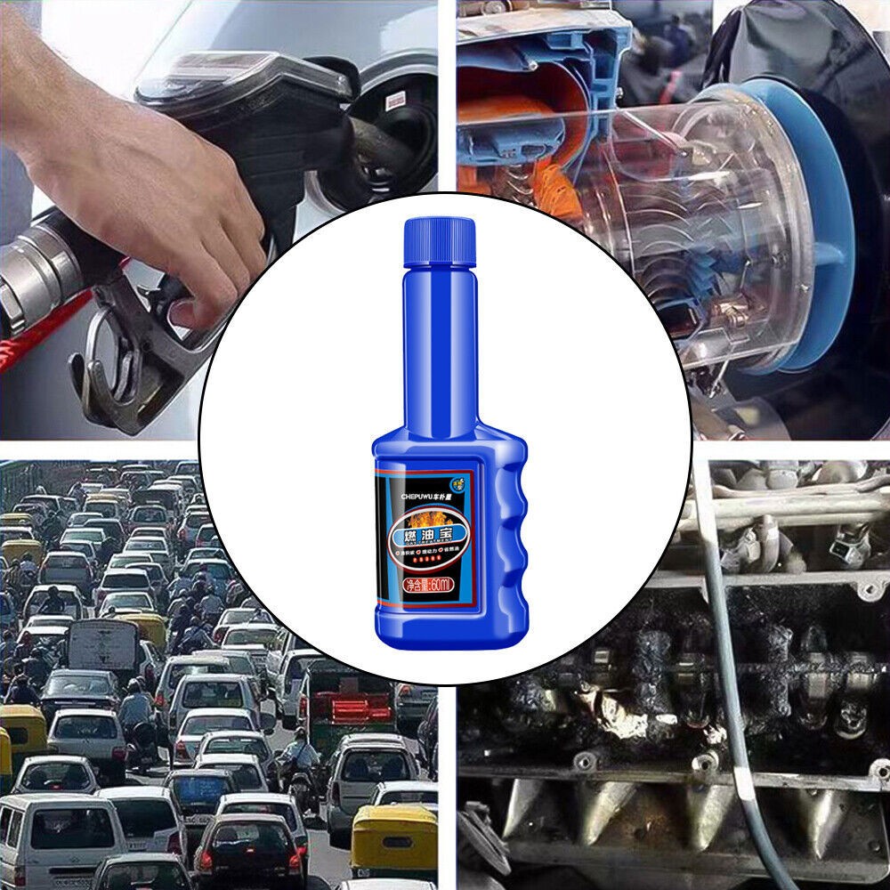 60ml Carbon Remove Carbon Deposit Cleaning Agent Gasoline Additive Boost Power