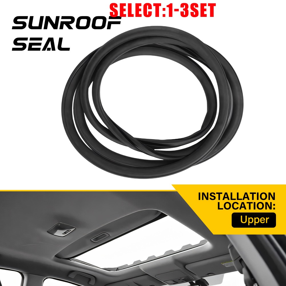 Sunroof Glass Seal Gasket For Ford Expedition F-150 F-250 5L1Z-7851884-AA 1-3X