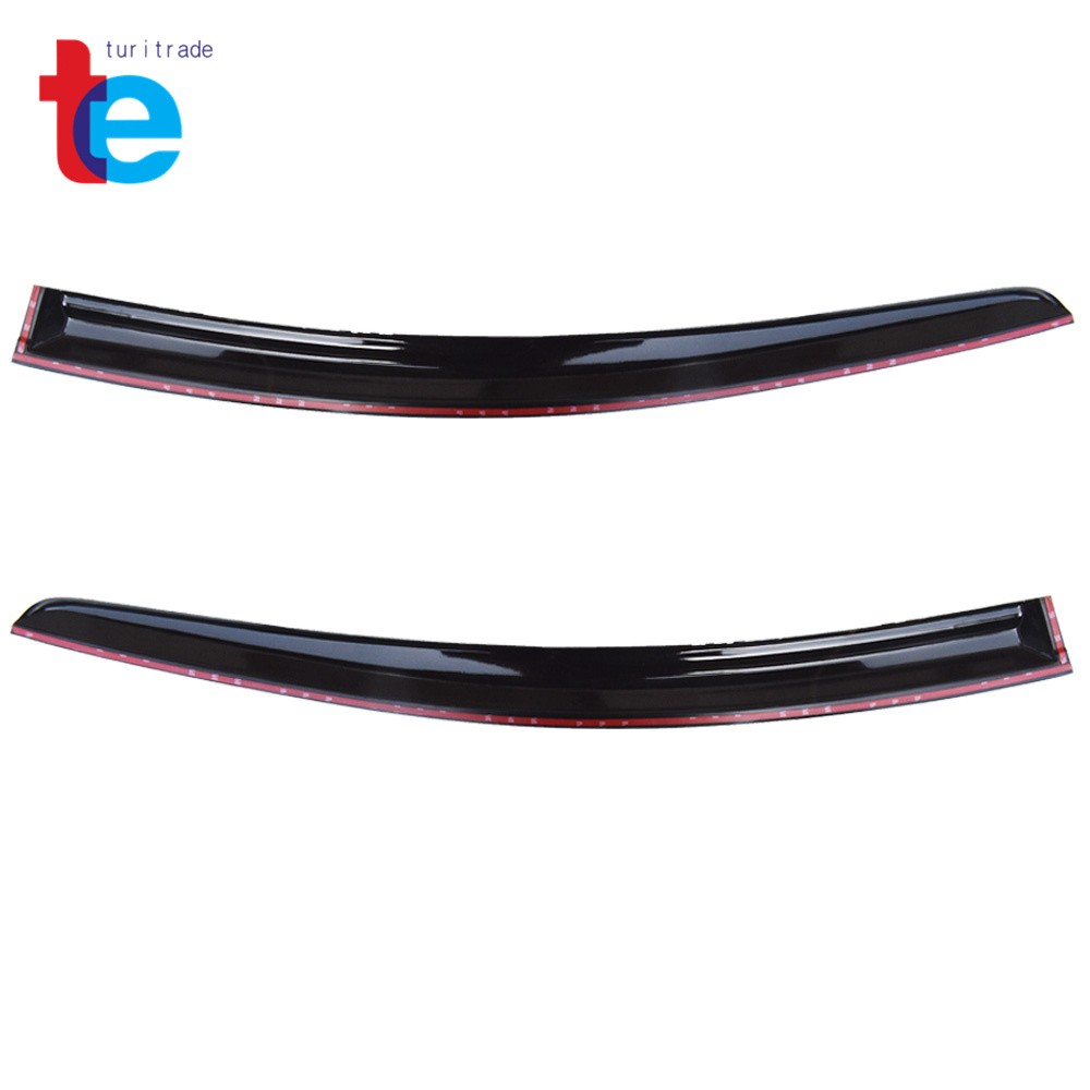 Window Visor For Ford Focus 12-16 Hatchback Sedan Smoke Mugen Weather Vent Shade