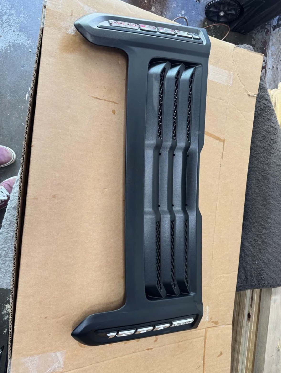 19-26 Ram 1500 Rebel Front Hood Panel Bezel Trim Molding Cover