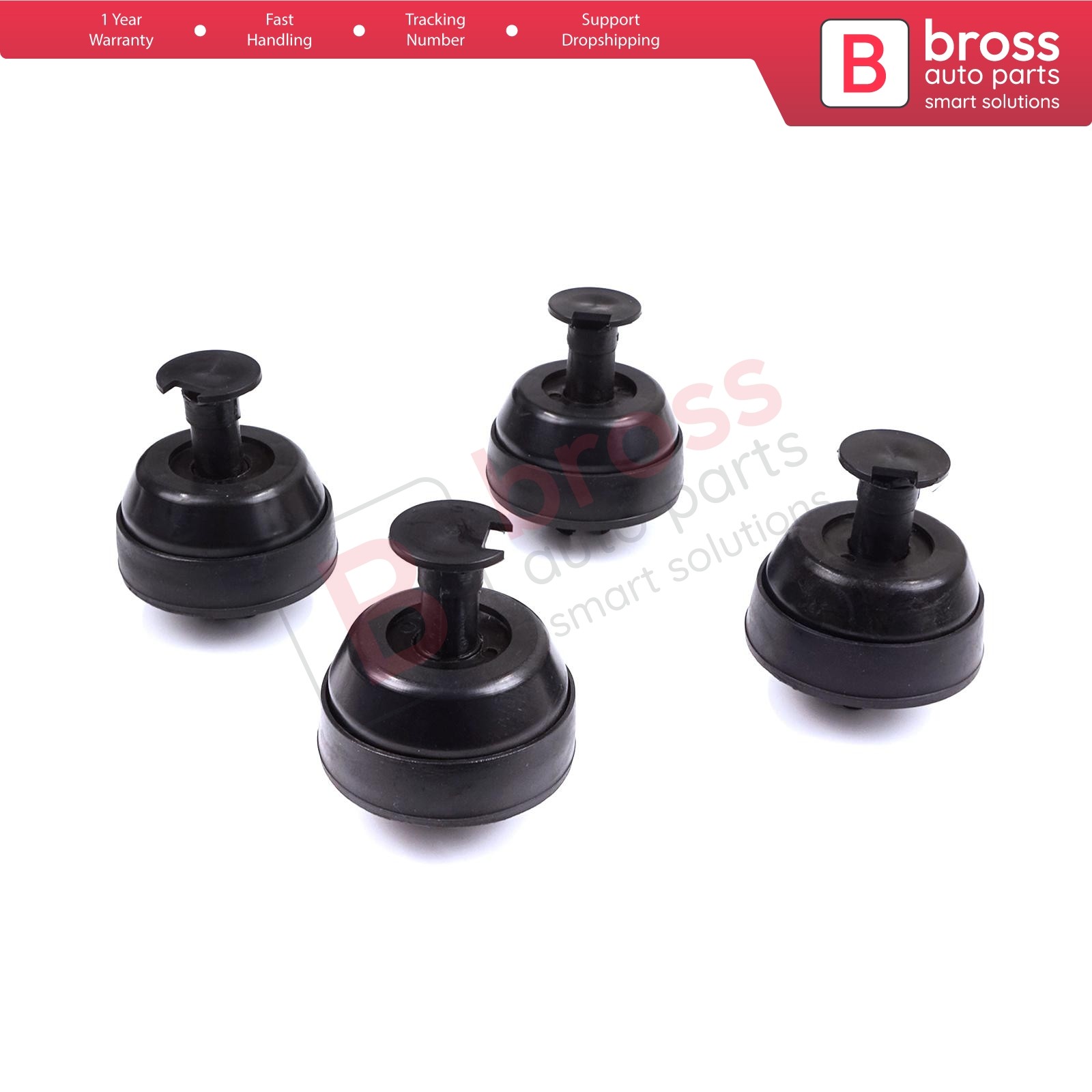 4 Pcs Jack Mount Rubber Plug Pad for Mercedes W124 R219 W202 W210 W220 C208 A208