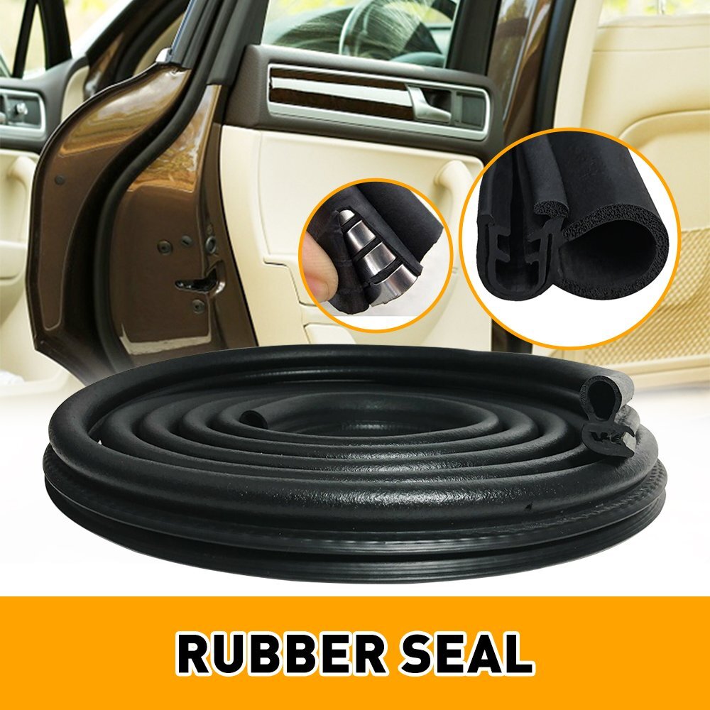 Universal Auto Rubber Weather Seal Door Window Strip Lock Trunk Hood Edge Trim
