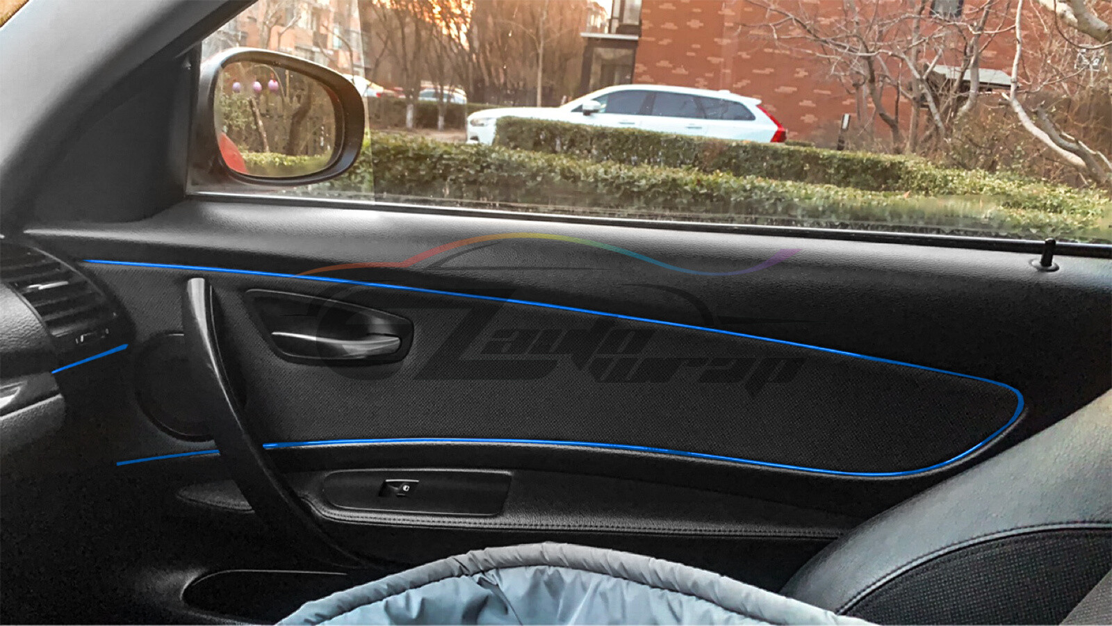 16FT Blue Car Molding Trim Rubber Seal Strip Scratch Protector Guard Decal
