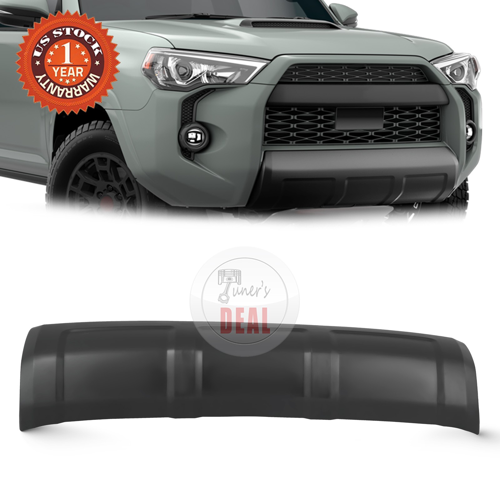 Front Lower Valance Bumper Panel For 2014-23 Toyota 4Runner TRD Pro Off-Road