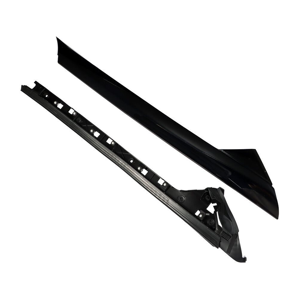 1Pair Left Driver Side For Ford Explorer 11-19 Windshield A-Pillar Molding Trim