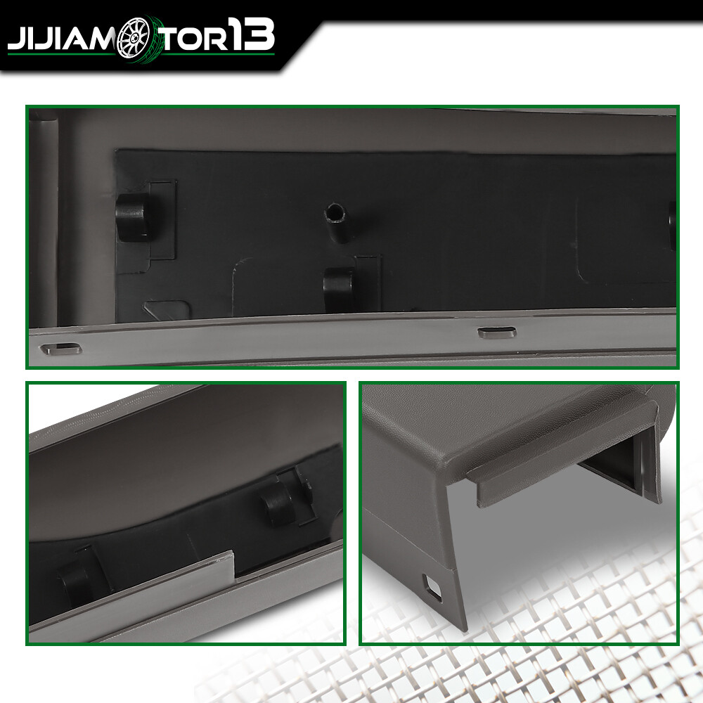 Fit For 08-16 Ford F250 F350 Super Duty Flex Step Tailgate Trim Cap Molding Kit