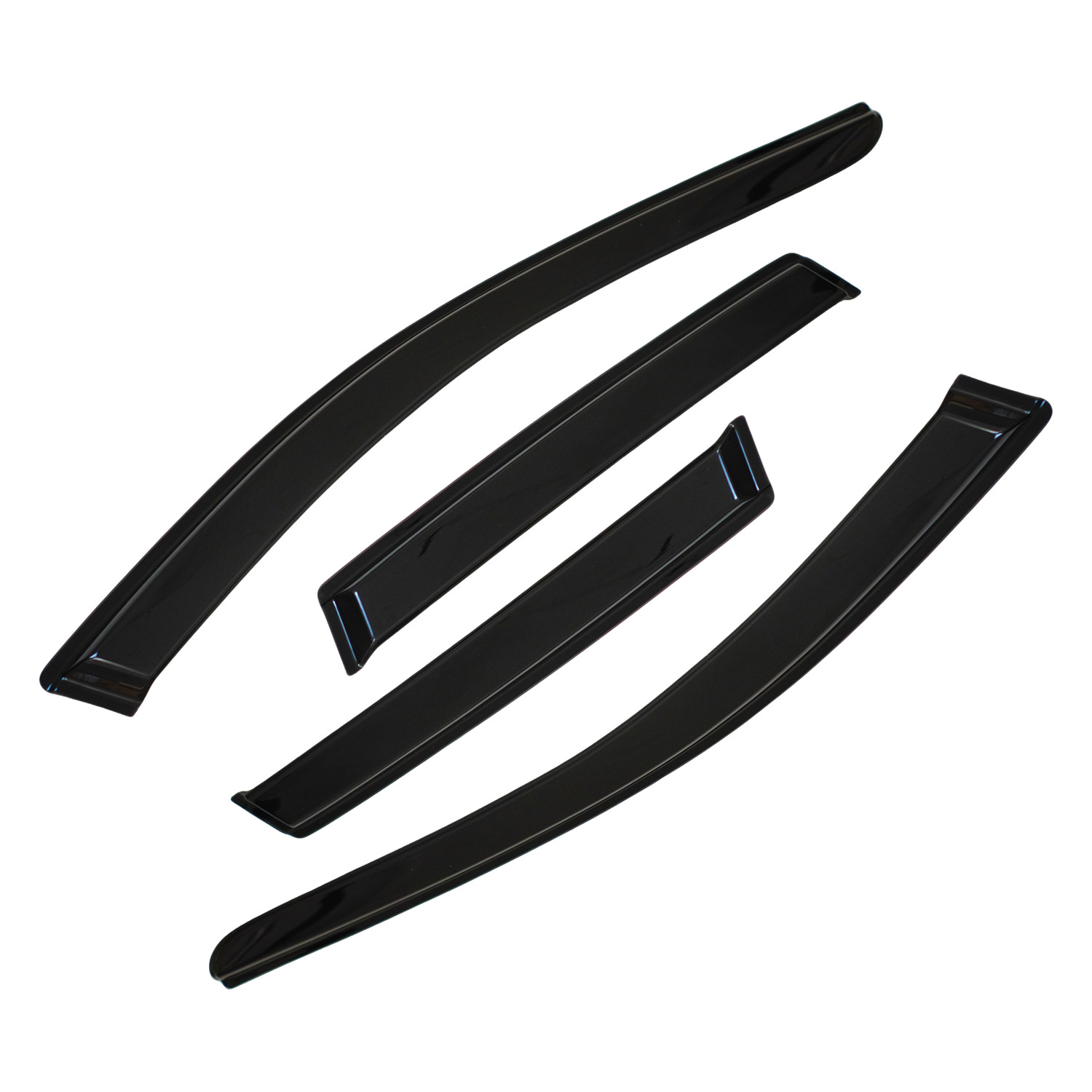 For 2007-2014 Ford Edge 4Pcs Window Vent Visors Sun Rain Guard Wind Deflector