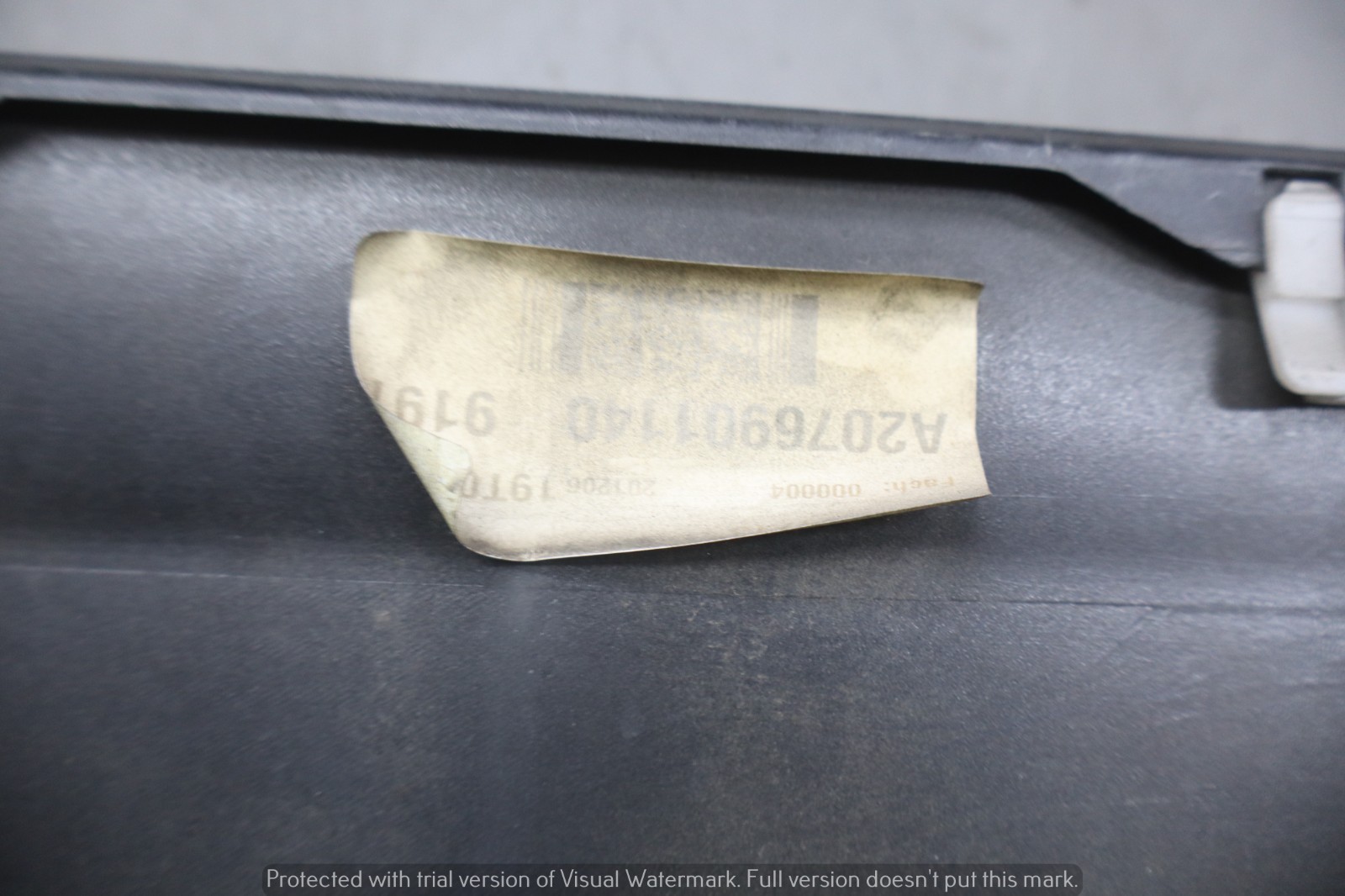 11-17 Mercedes W207 E350 E550 Left Side Rocker Panel Side Skirt 2076901140 Oem