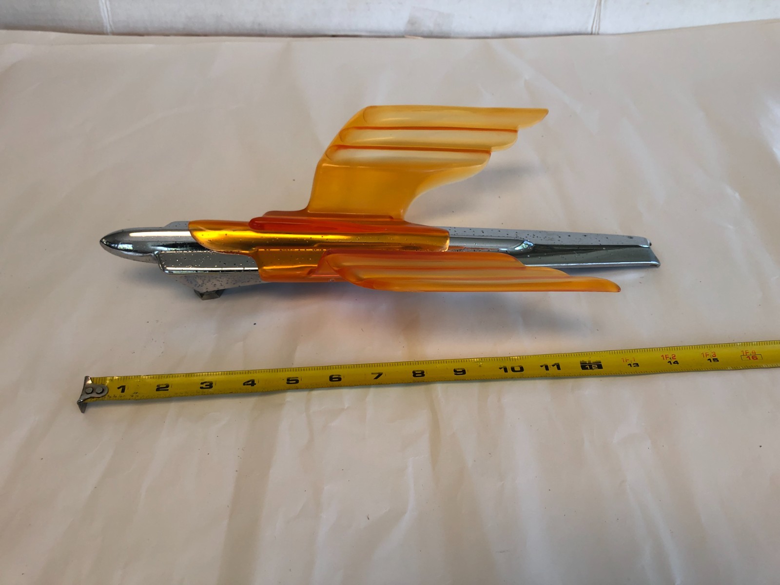 1949 1950 CHEVROLET FLYING EAGLE HOOD ORNAMENT, USA QUALITY REPRODUCTION