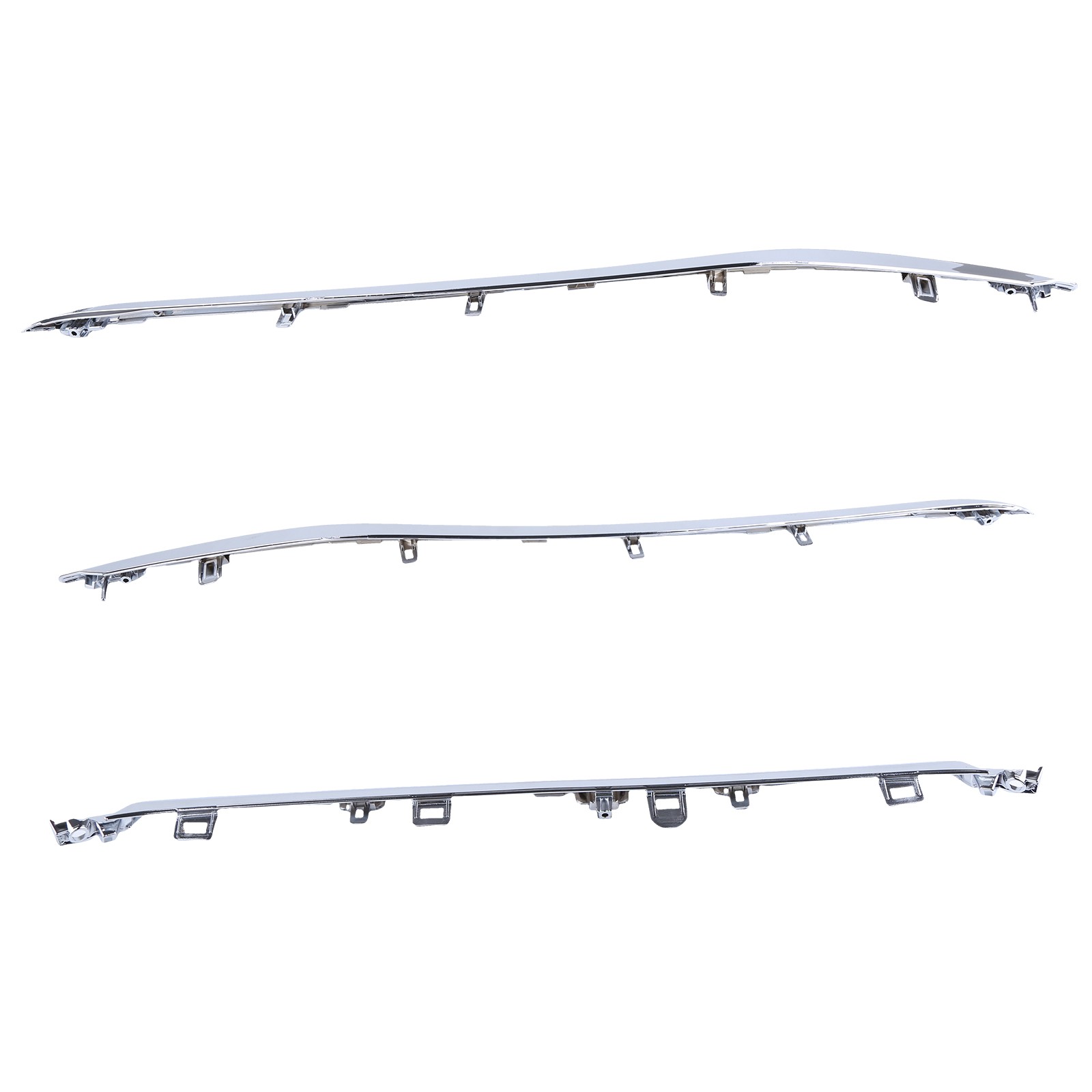 3PCS Grille Trim Set For Toyota Venza 2021-2024 5312348070 5312448080 5312148210
