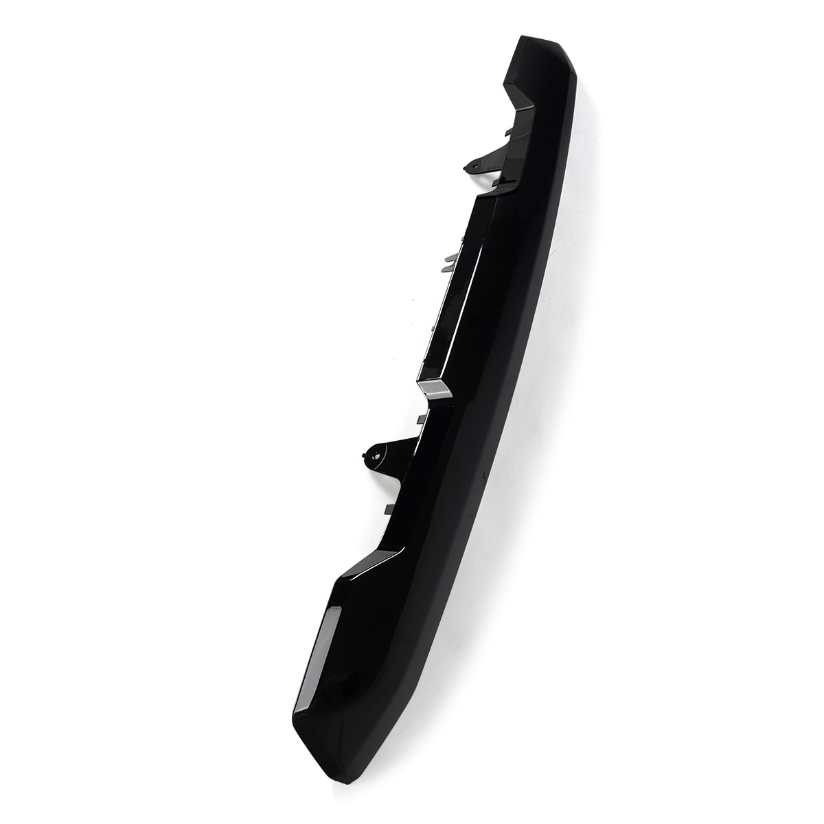 Gloss Black Front Upper Hood Molding Trim For 2020-2023 GMC Sierra 2500HD 3500HD