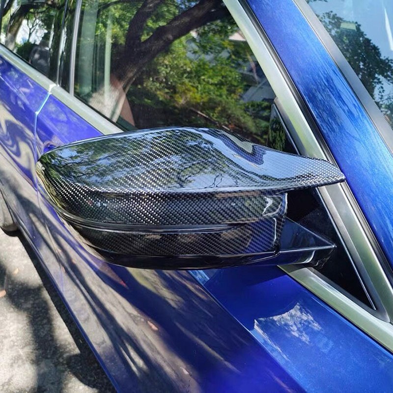 Real Carbon Fiber G8X Style Side Mirror Cover Cap For BMW G20 G28 G22 G30 G38 US