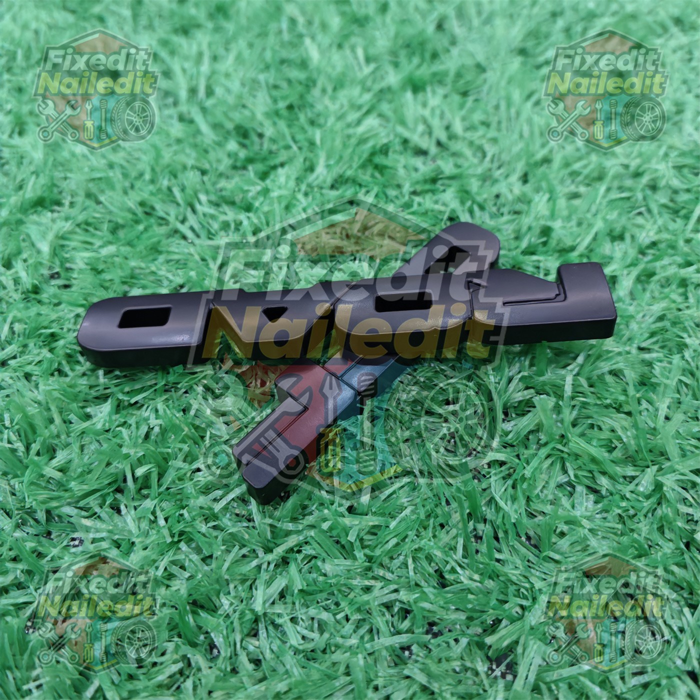 For 2014-2024 Off Road Letters Overlay Matte Blackout Emblem SIde Door 3D Badges