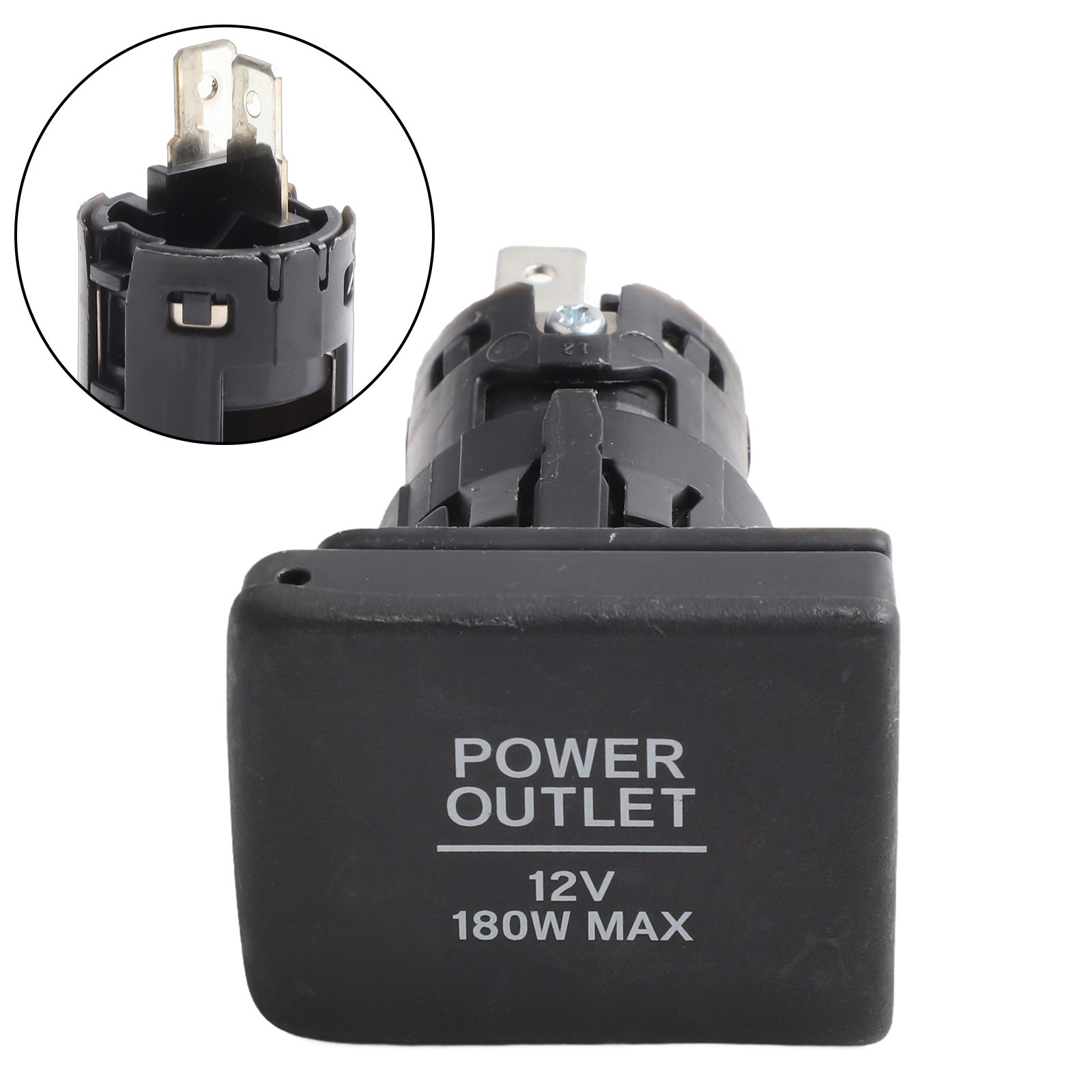 Power Socket Outlet for Honda For CRV For Civic For Accord Plastic Material