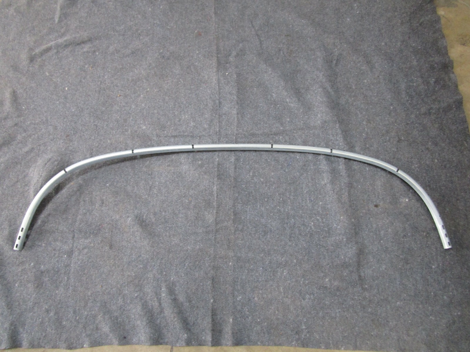 56/61 corvette steel lower windshield frame channel NEW! NICE! 57 58 59 60