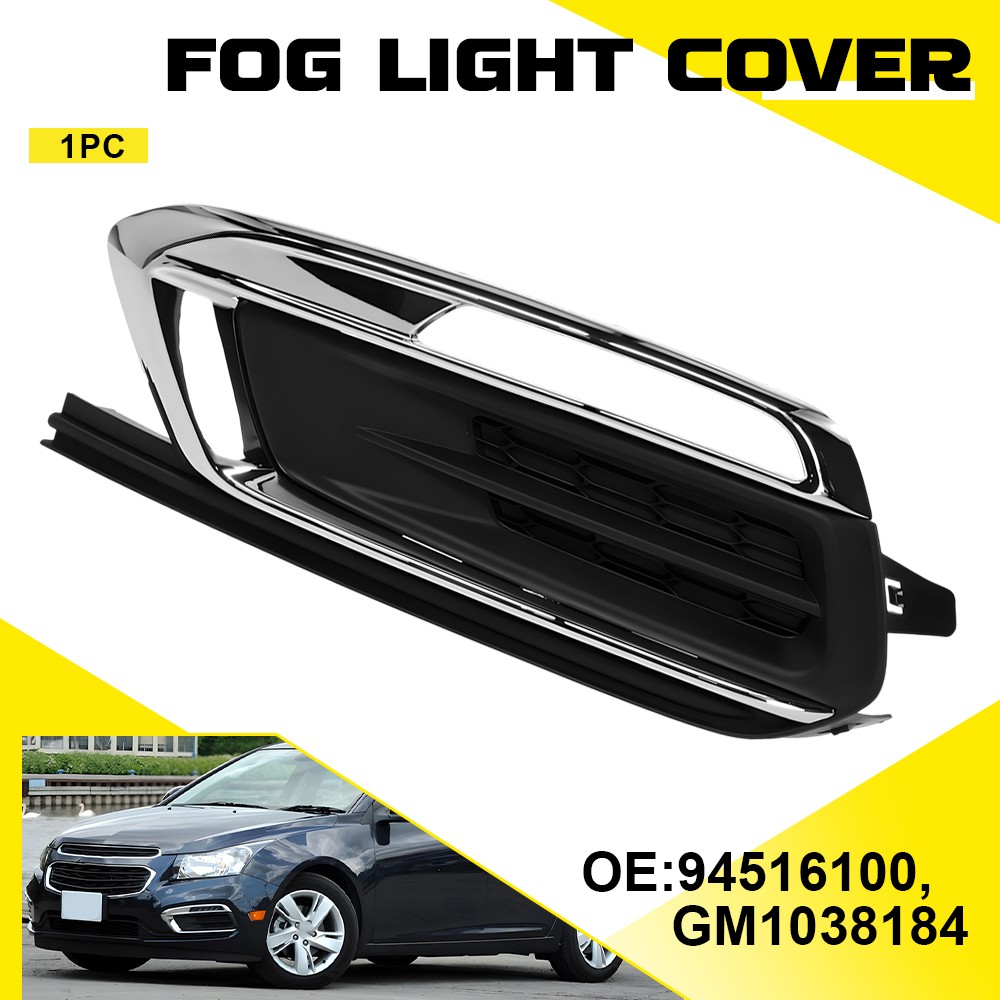 For 2015-2016 Chevrolet Cruze 94516100 Front Bumper Fog Light Cover Left Side 1X
