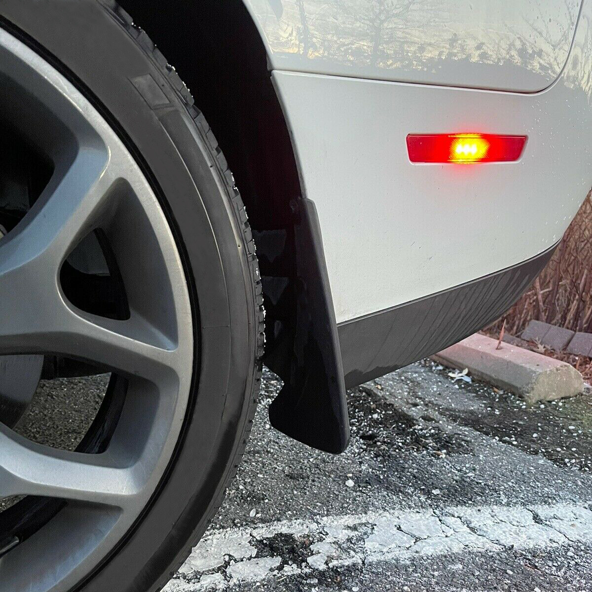 Front & Rear For 2015-2022 Dodge Challenger Mud Flaps Guards Splash Molded Set