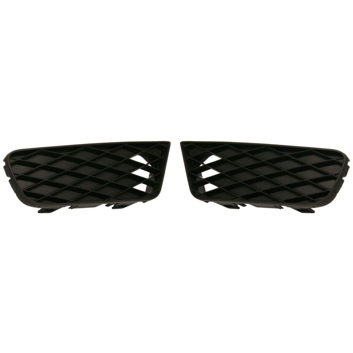 Set of 2 Fog Light Covers Front Left-and-Right Lower Outside Sedan Pair