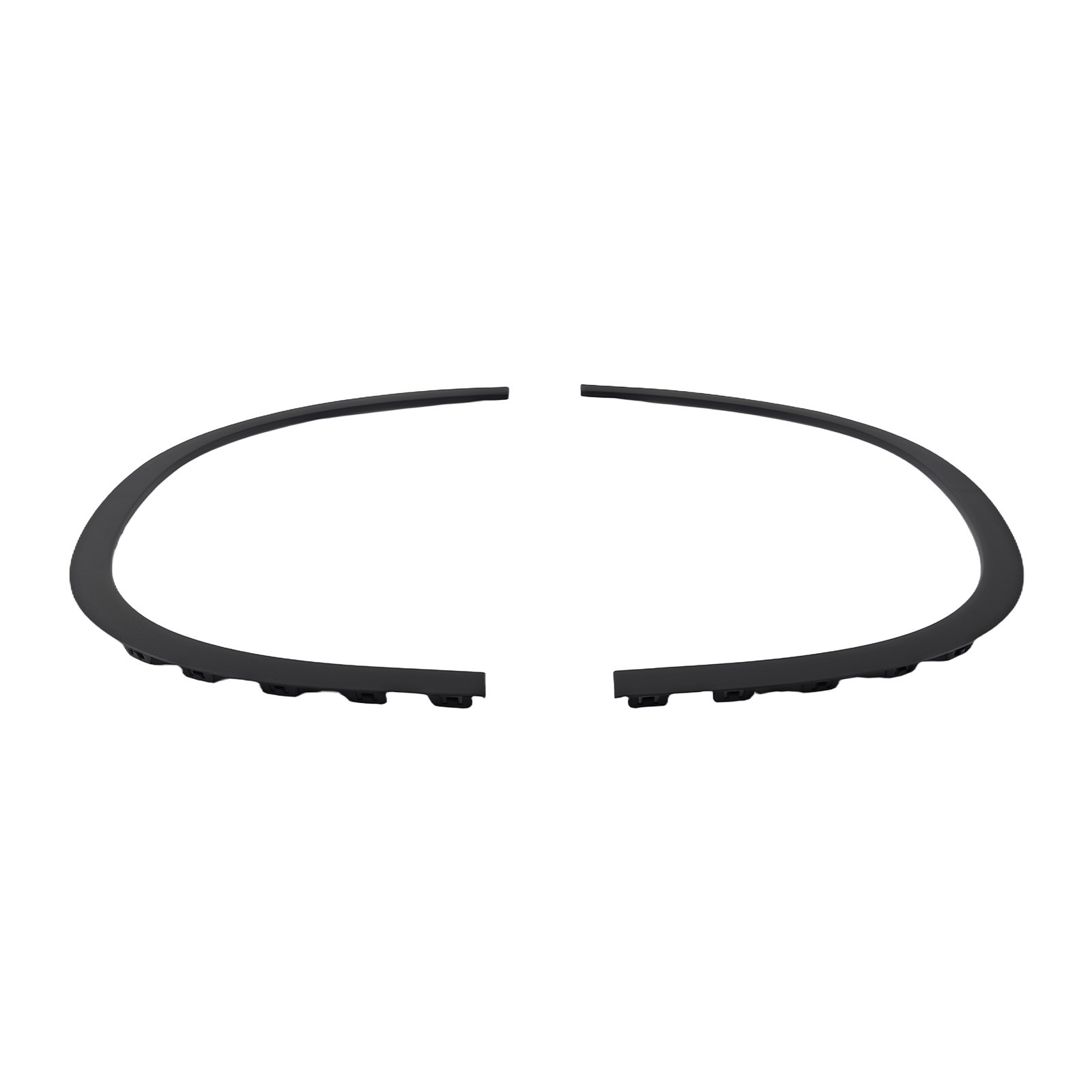 Black Fender Flare Trim for Mercedes Benz GLA250 GLA45 2015-2020 Pair