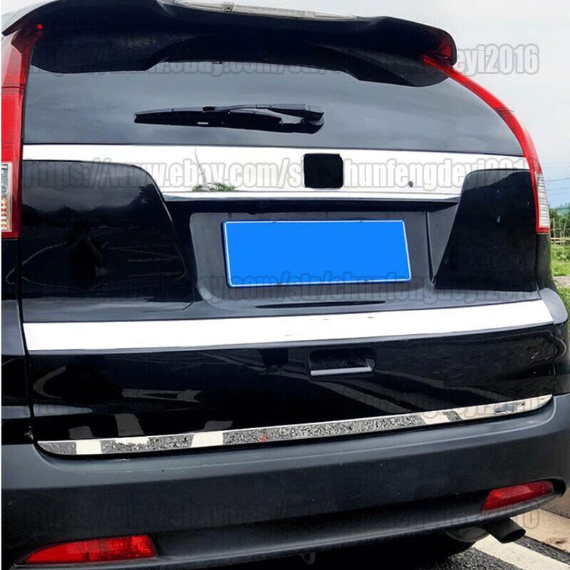 For Honda CRV CR-V 2012 – 2016 Steel Rear Door Trunk Lid Tailgate Strip Trim 1PC