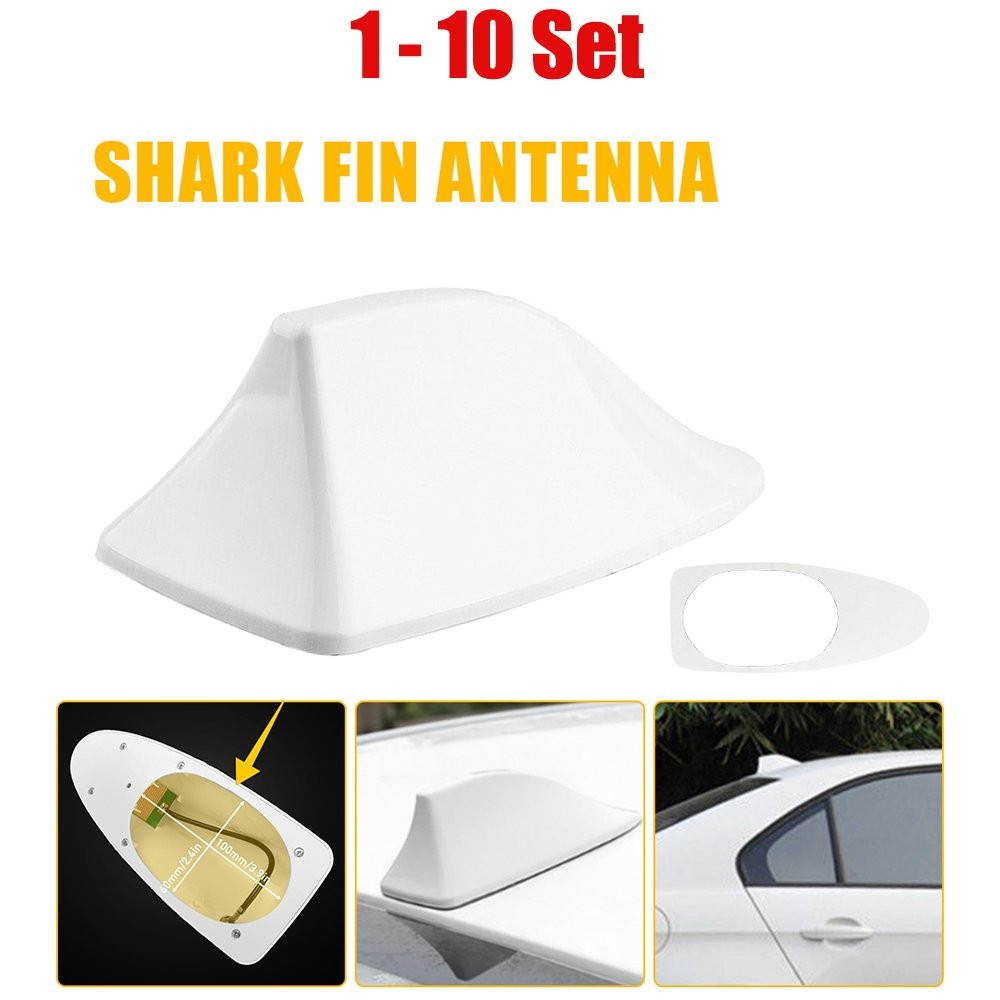 For Hyundai Sonata 2015-19 Shark Fin Antenna White Cover AM/FM Aerial Assy 1-10x