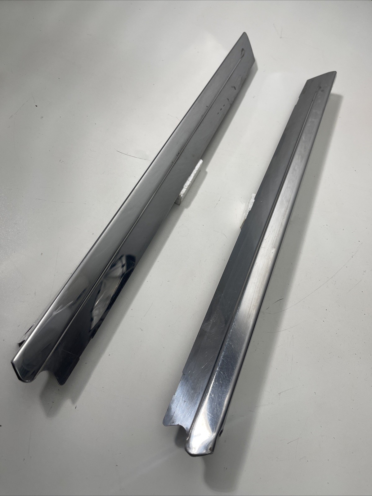 1962 63 Chevrolet Nova Convertible Windshield Post Moldings c2
