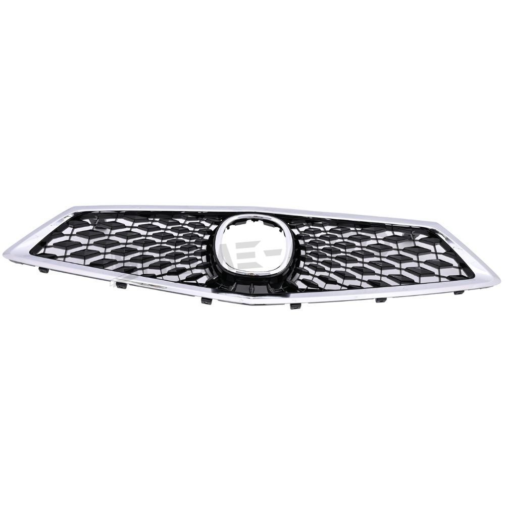 W/Chrome Trim Front Bumper Upper Grille for 2018 2019 2020 Acura TLX 71124TZ3A11