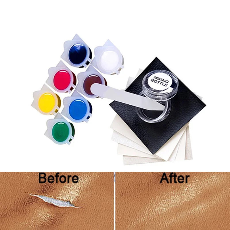 Car Seat Liquid Leather Repair Kit Leather Skin Refurbish Restoration Tool Kit