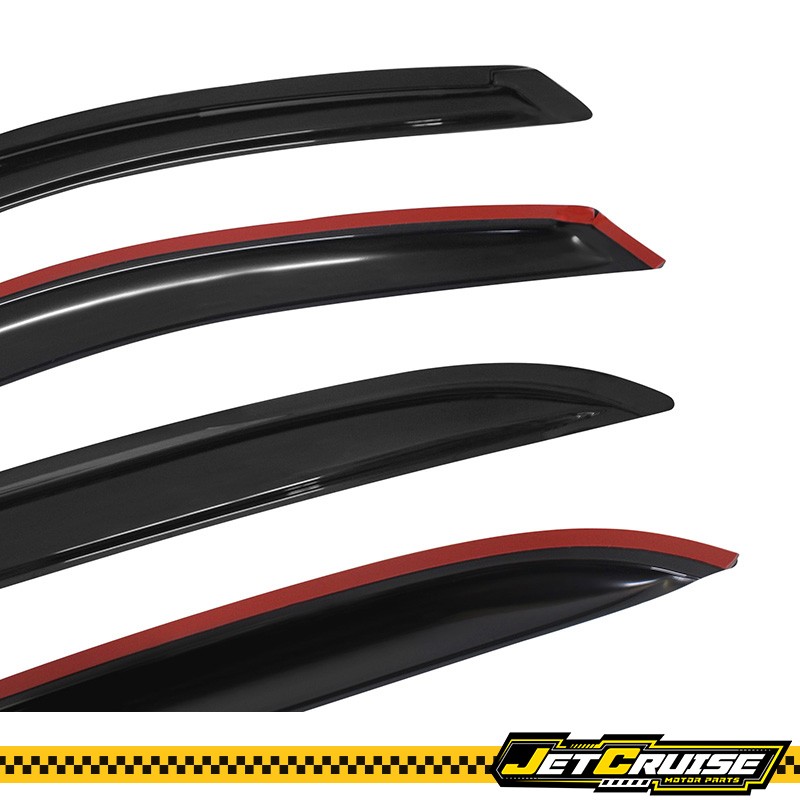 Fits 05-09 Chevy Equinox 06-09 Pontiac Torrent Acrylic Window Visors 4Pc Set