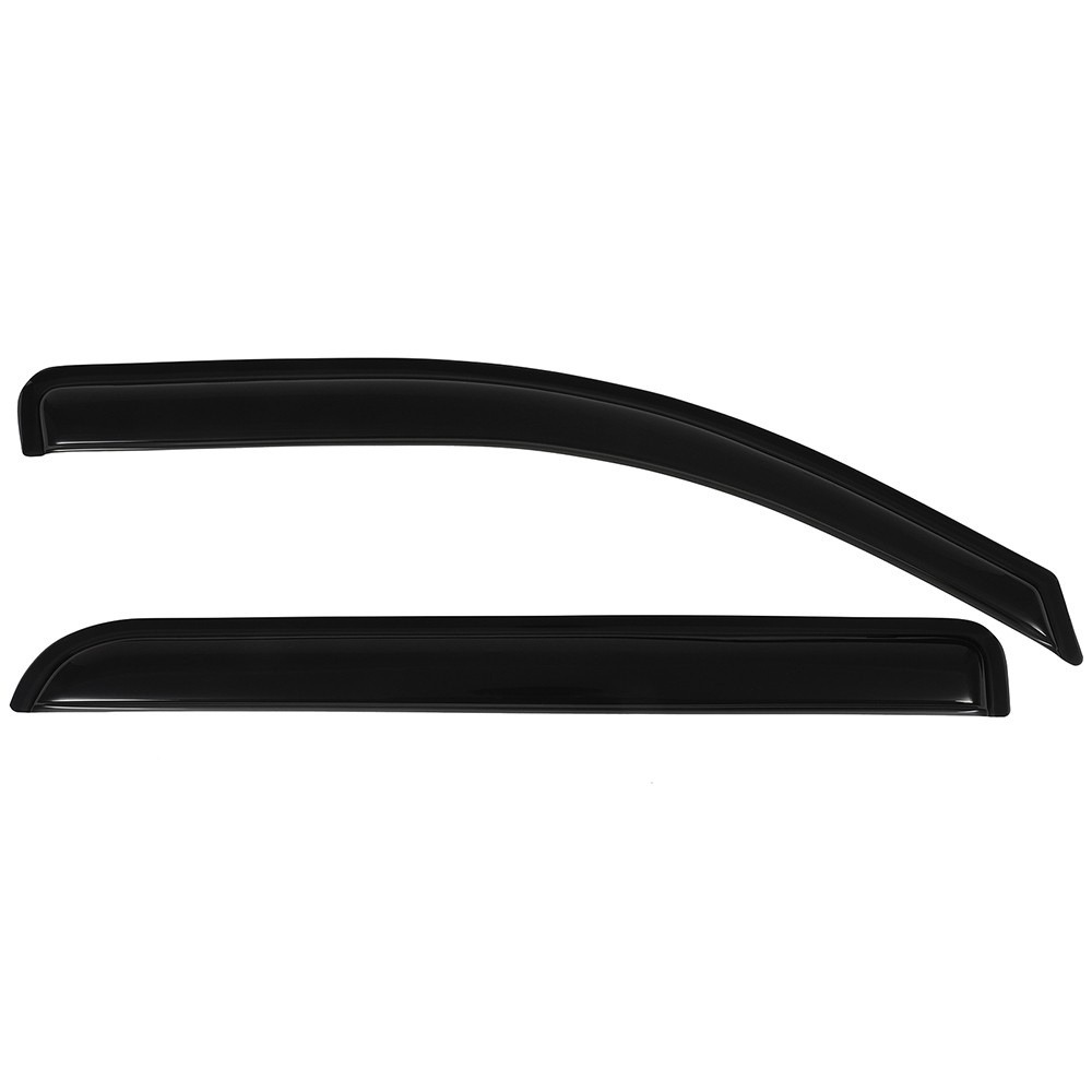 Window Visor Vent Shade For 14-20 Silverado/Sierra Crew Cab Wind Sun Rain Guard