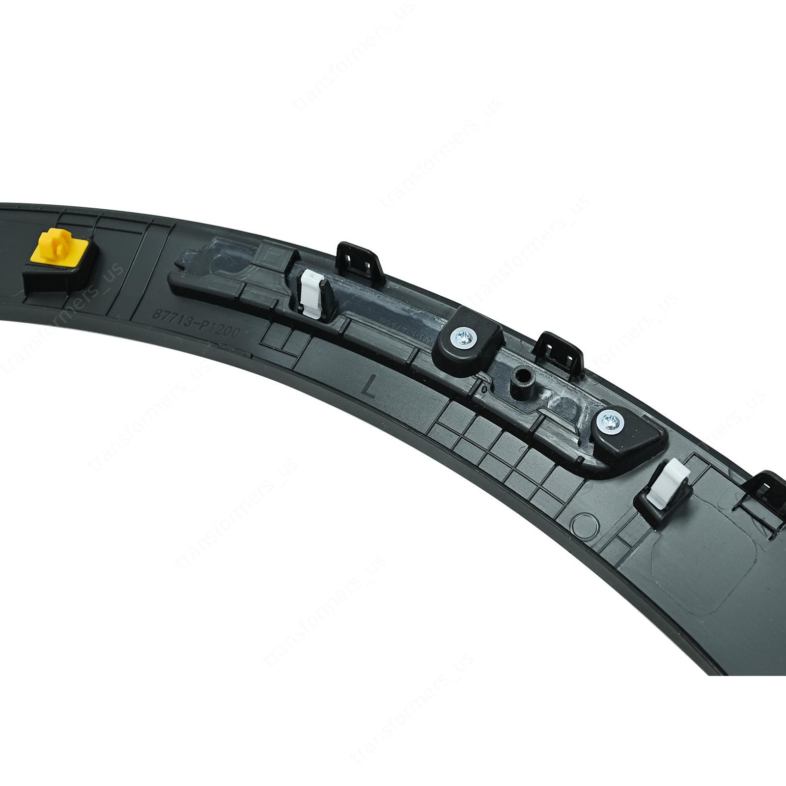 Fit 2023 2024 2025 KIA SPORTAGE FRONT LEFT FENDER FLARE WHEEL ARCH MOLDING BLACK