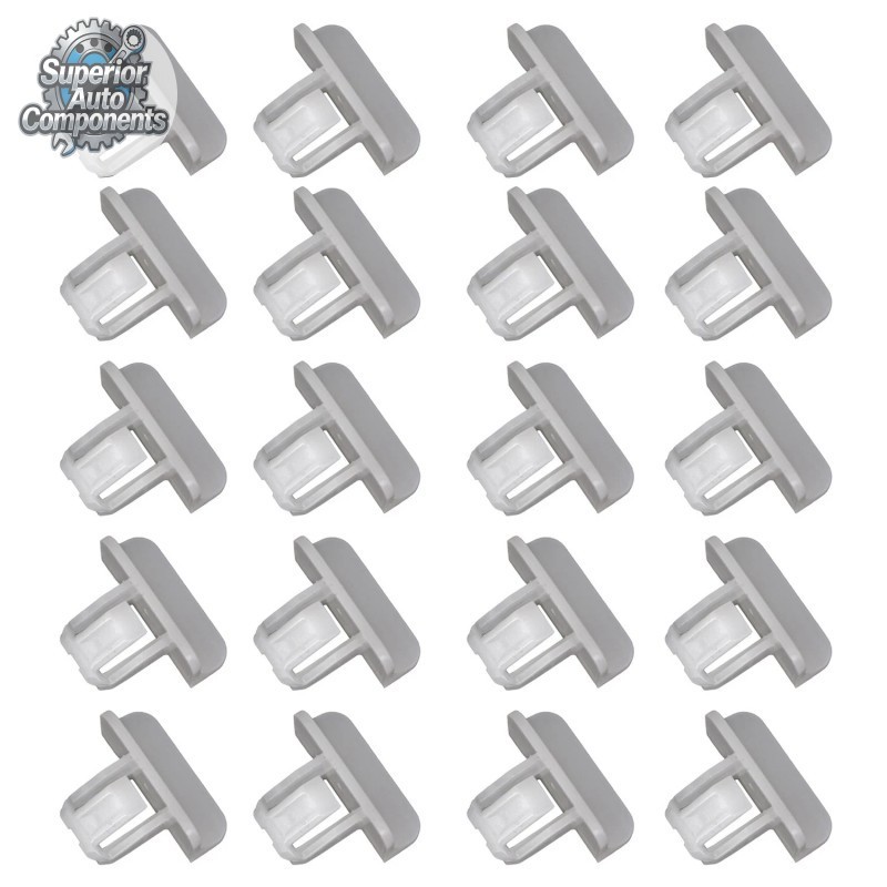 20x For Chrysler Jeep Cherokee Dodge Durango Bumper Cover Fascia Clips White