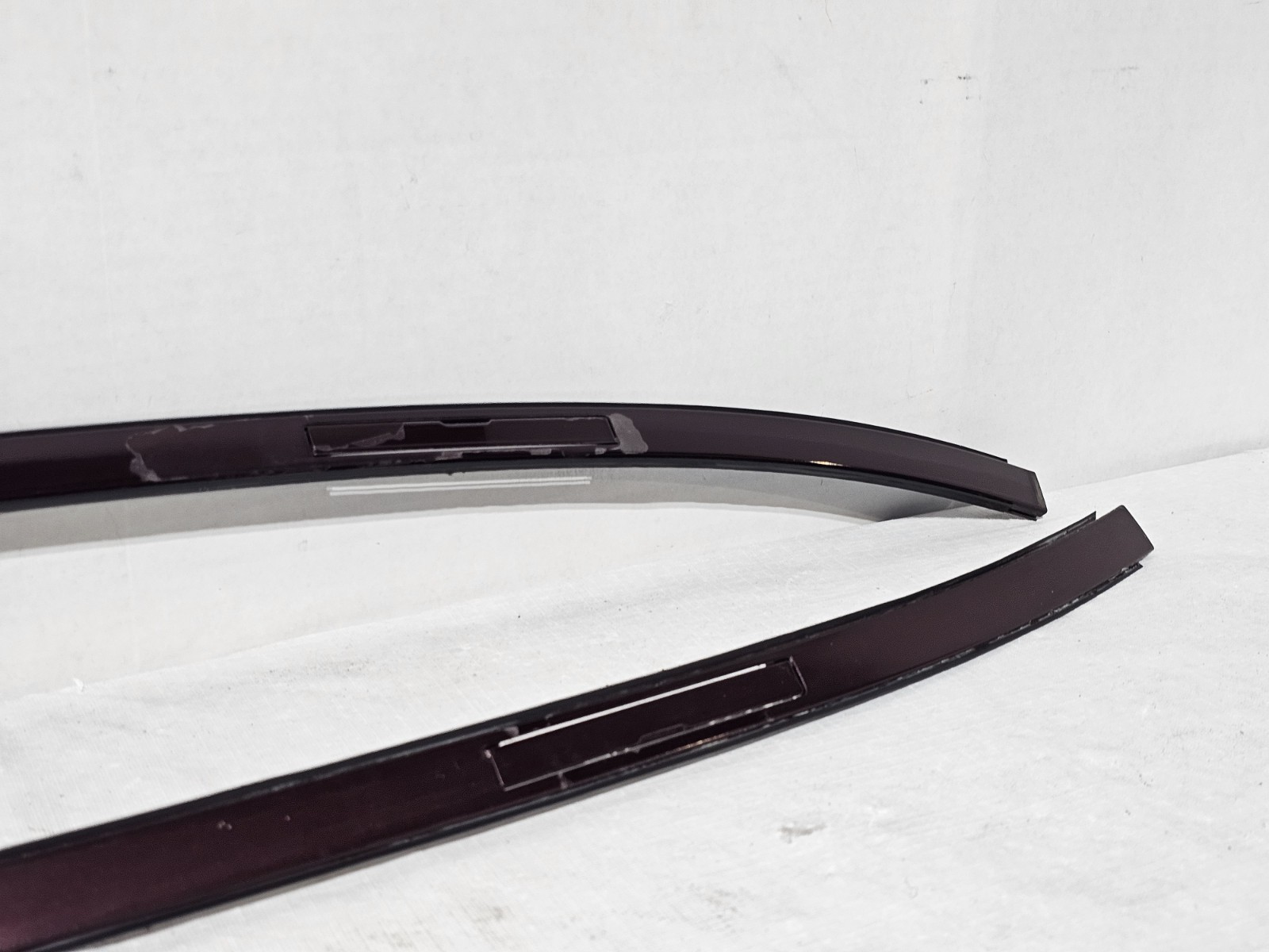 07-13 BMW 328i 335 E92 Left Right Roof Rail Drip Molding Strip Trim Barbera OEM