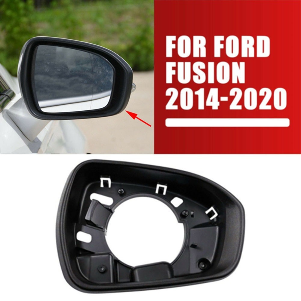 Sleek Black Mirror Frame Trim Replacement for Ford Fusion Perfect Fitment