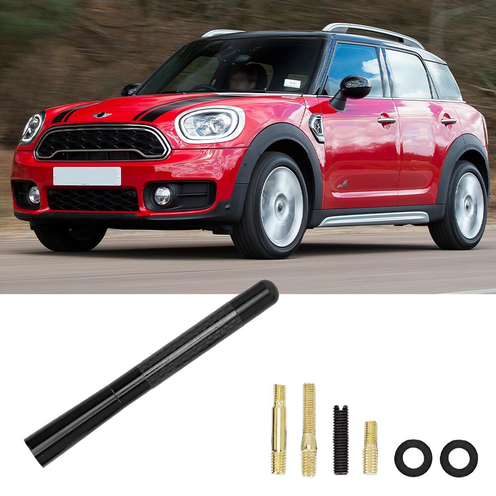 For Mini Cooper Countryman 4.7″ Carbon AM/FM Radio Mast Antenna Bee Sting Aerial