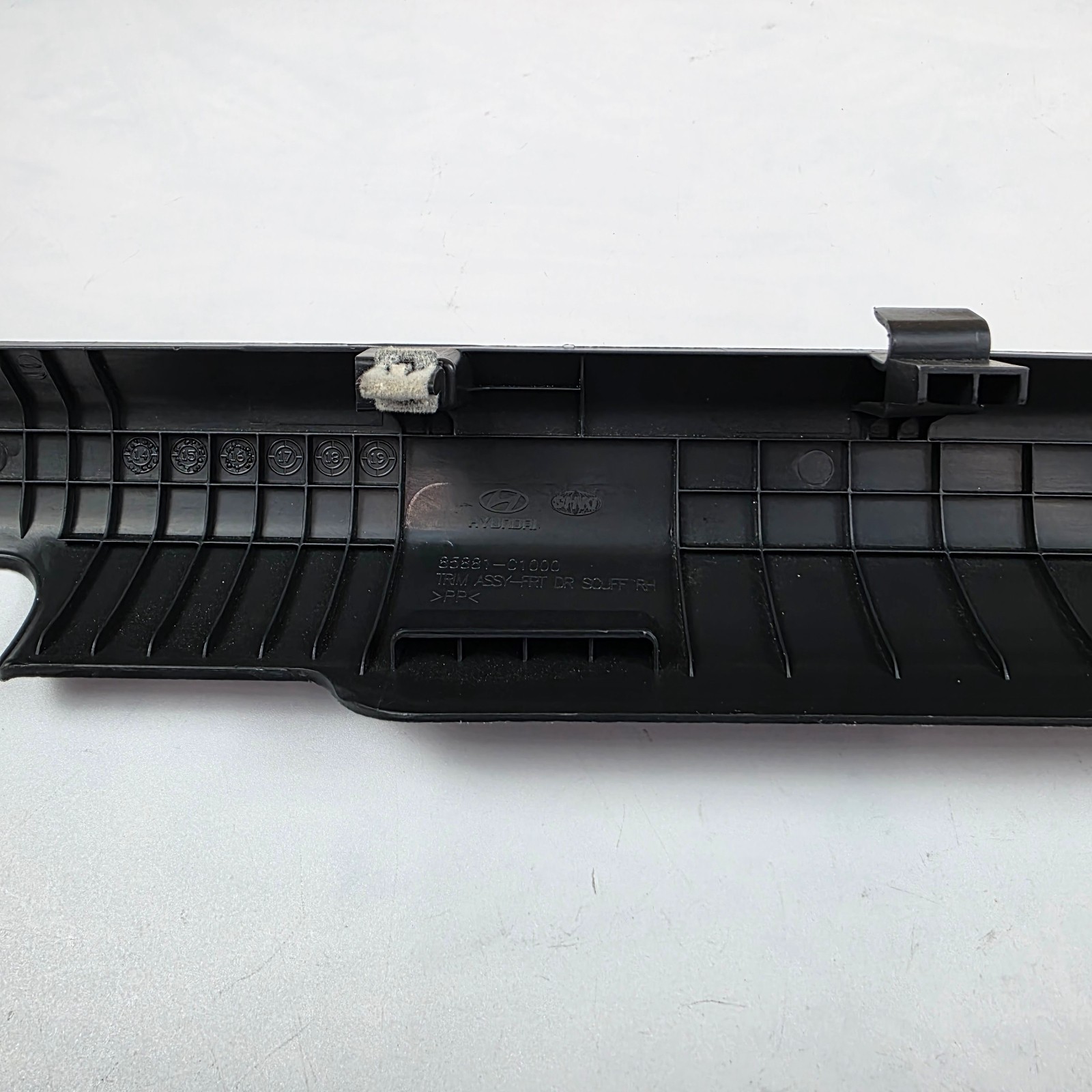 16-19 Hyundai Sonata Hybrid Front Right Door Sill Scuff Plate 85881-C1000 OEM