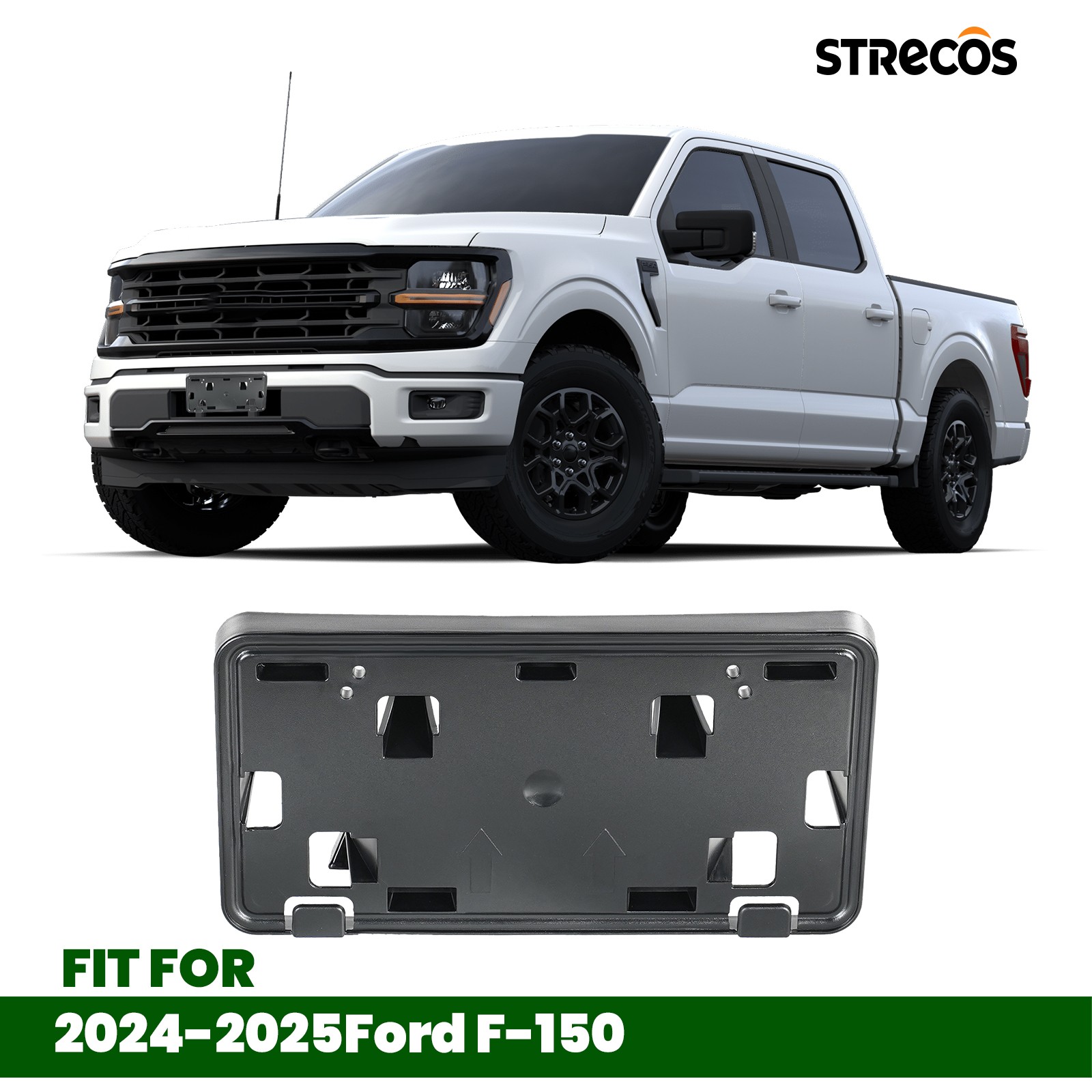For 2024-2026 Ford F-150 Front License Plate Mounting Bracket RL3Z-17A385-BA