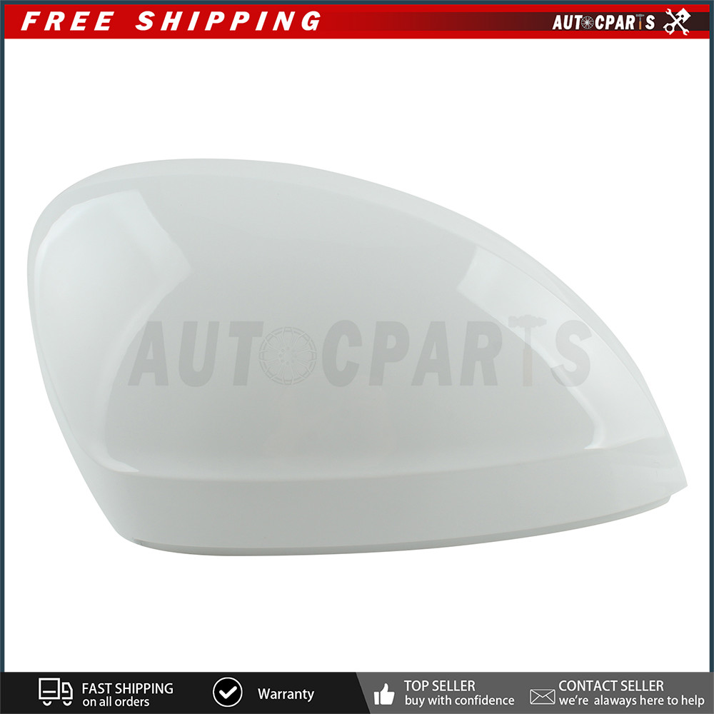 Right RearView Mirror Cover Replace For Volkswagen Tiguan 2018-2022 White