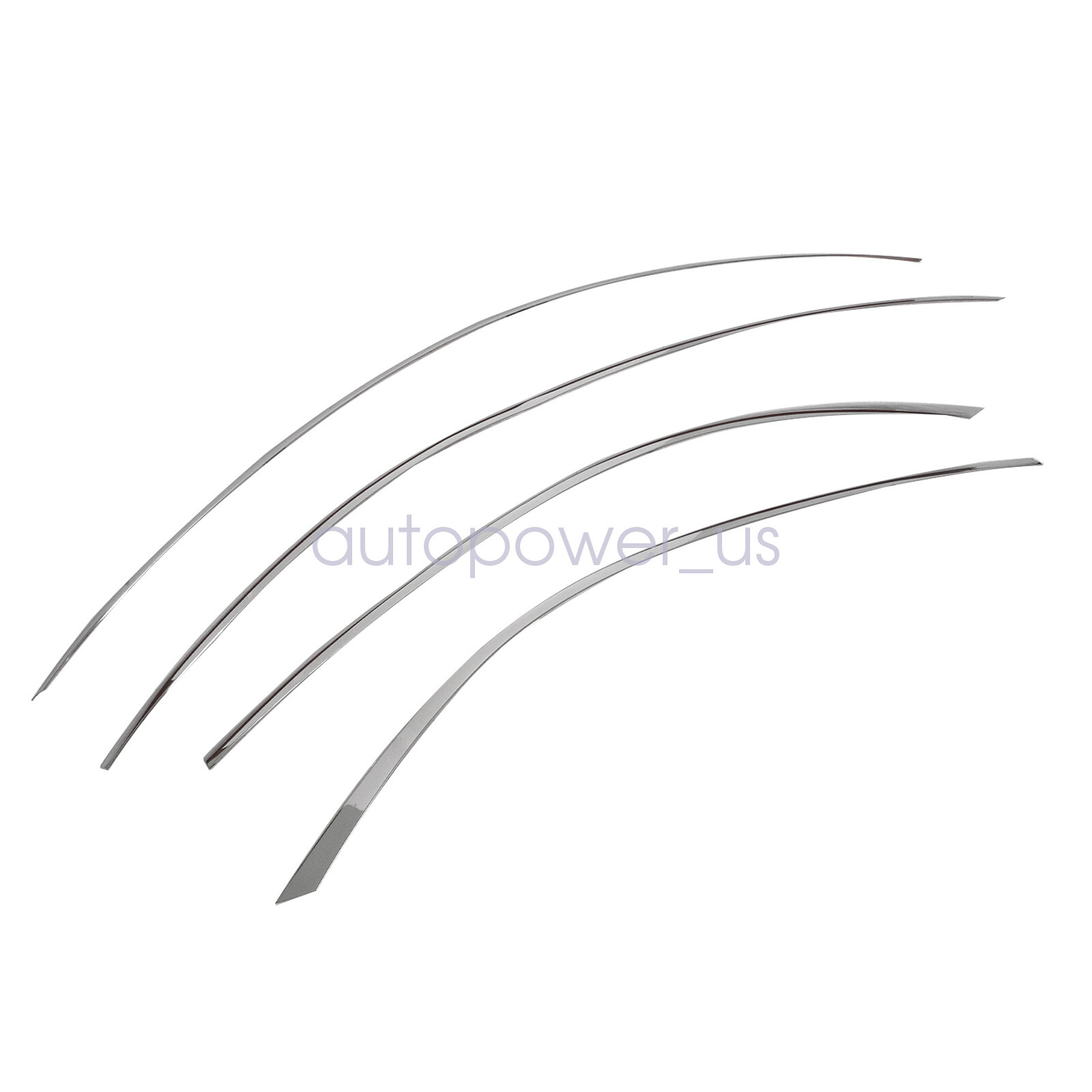 Fit For 13-15 Chevrolet Malibu Side Window Upper Molding Trims Decoration Strips