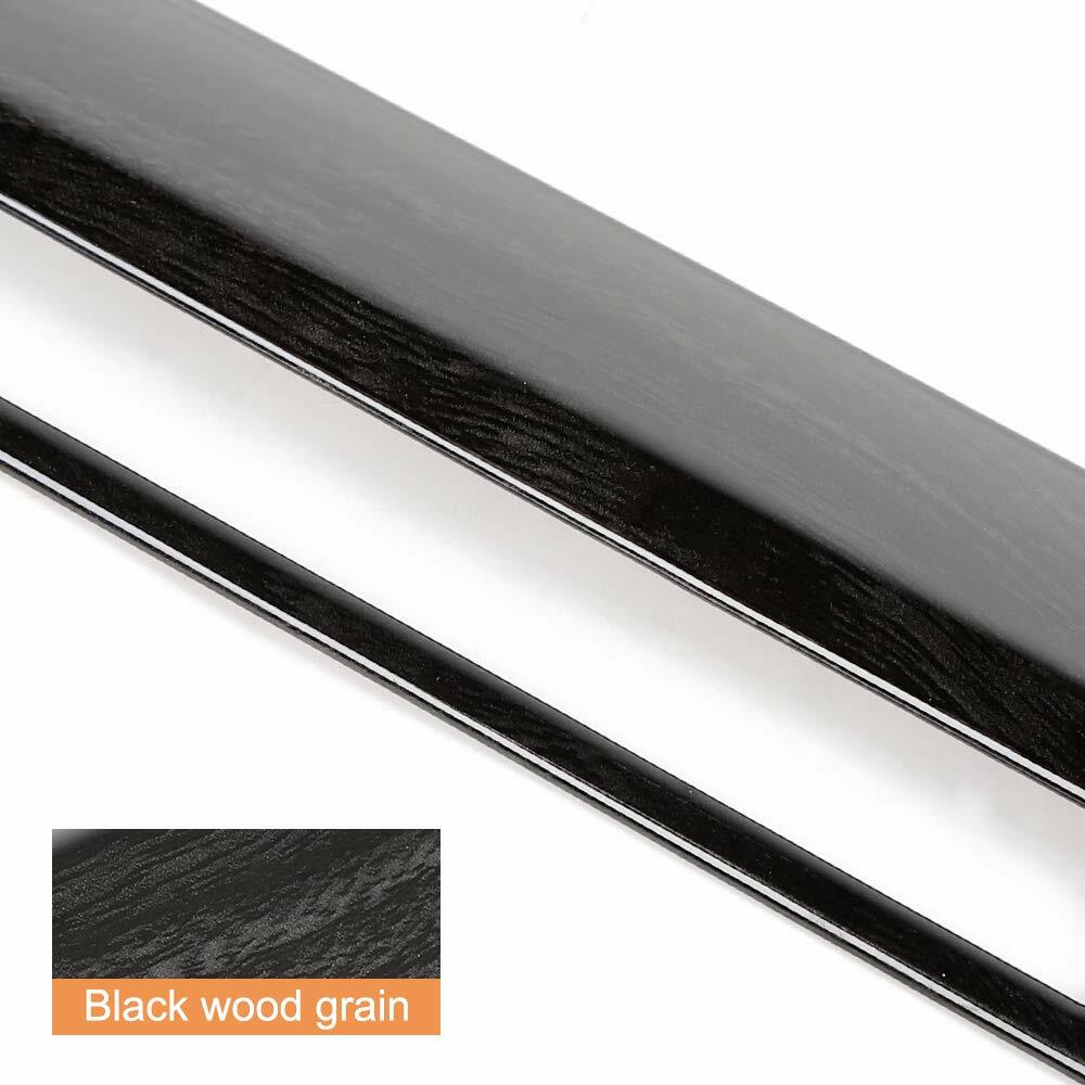 Car Emergency Light Switch Trim Panel for 2015-2020 Ford F-150 Black Wood Grain