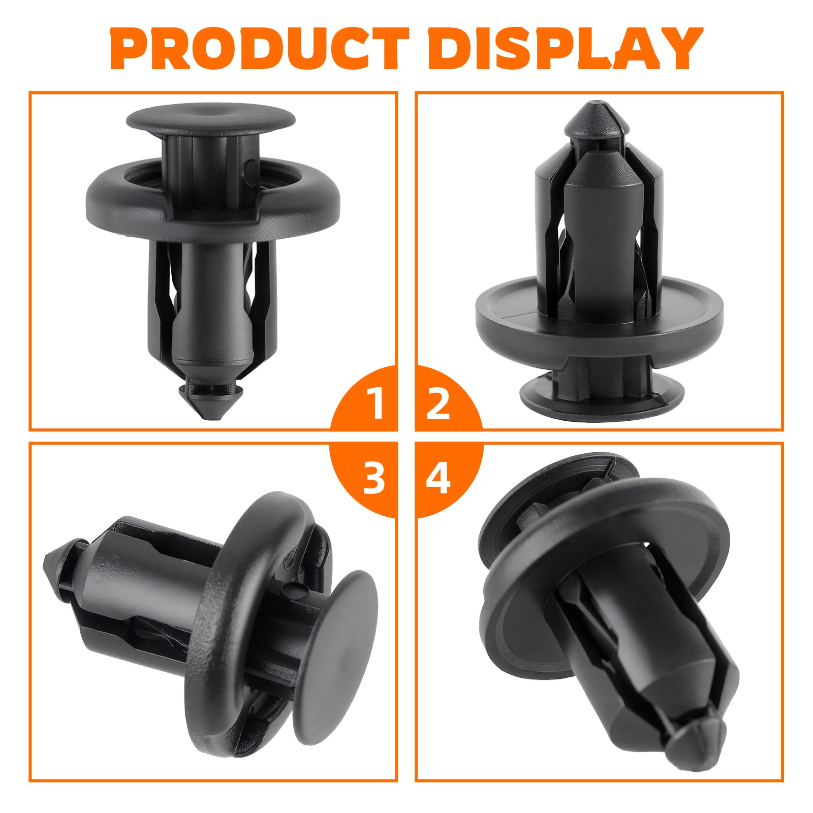 Trunk Rivets Clips Retainers For Honda Prelude S2000 Ridgeline CR-V Odyssey 50P